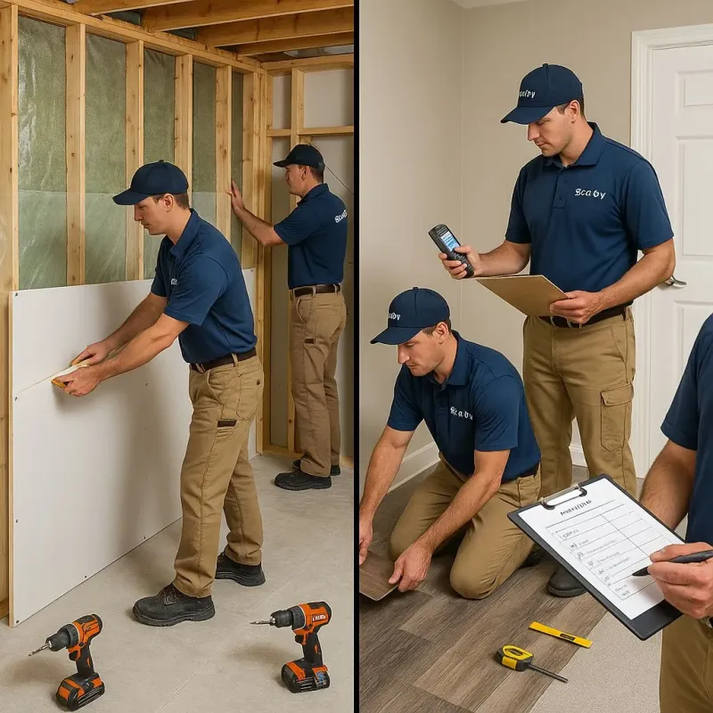 Repairs and Reconstruction process in Berea, OH